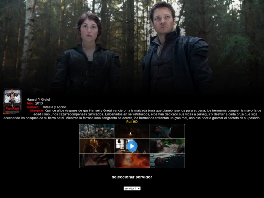 Todos los alchivo de películas /HanselyGretel screenshot