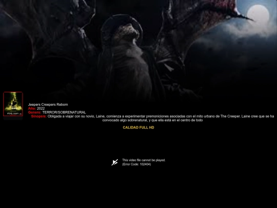 Todos los alchivo de películas /Jeecrepersrandom screenshot