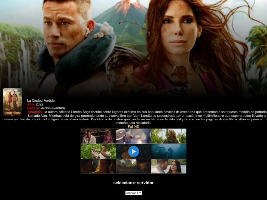Todos los alchivo de películas /LaCiudadperdida screenshot