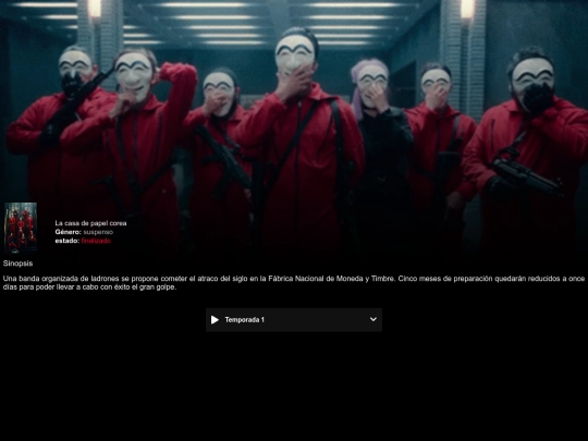 Todos los alchivo de películas /LacasadepapelCorea screenshot