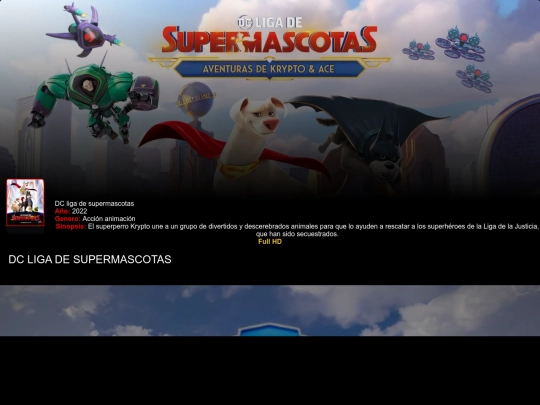 Todos los alchivo de películas /Ligadespermascotas screenshot