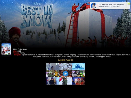 Todos los alchivo de películas /Mejorenlanieve screenshot