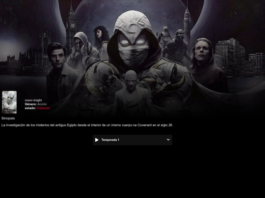 Todos los alchivo de películas /MoonKnight screenshot