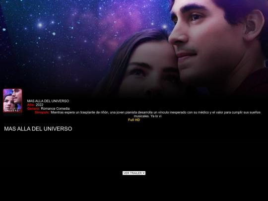 Todos los alchivo de películas /Msalldeluniverso screenshot