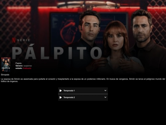 Todos los alchivo de películas /Palpito screenshot