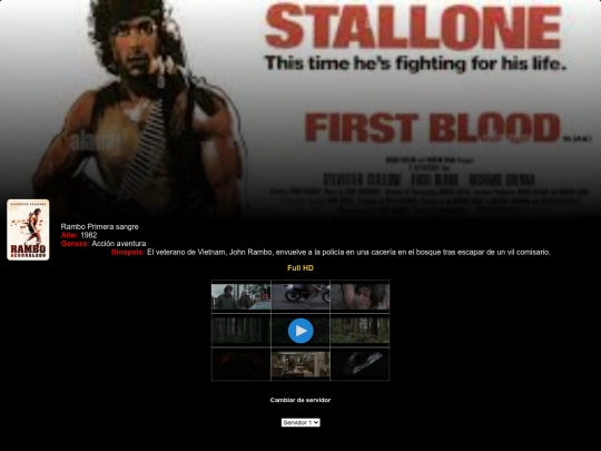 Todos los alchivo de películas /RamboPrimerasangre screenshot