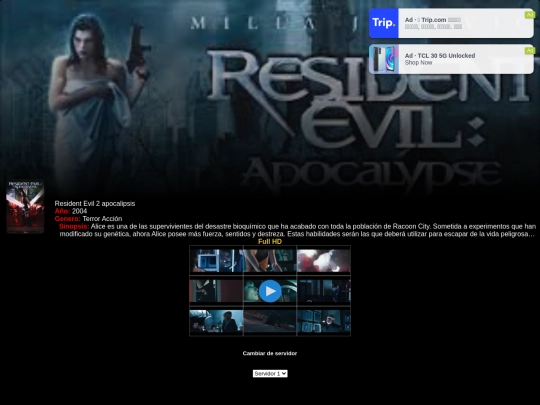 Todos los alchivo de películas /Resident2 screenshot