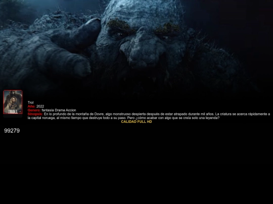 Todos los alchivo de películas /Troll screenshot