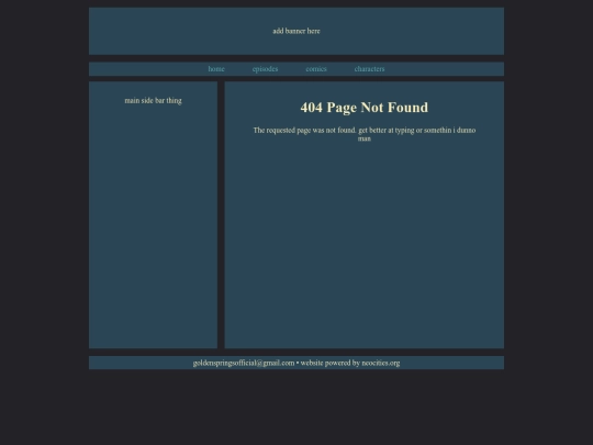not_found screenshot