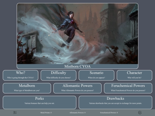 cyoa/Mistborn screenshot