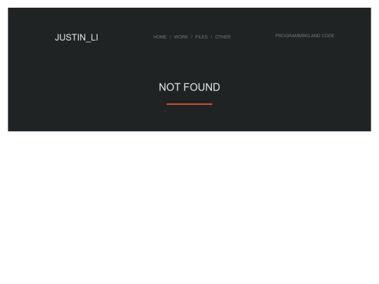 not_found screenshot