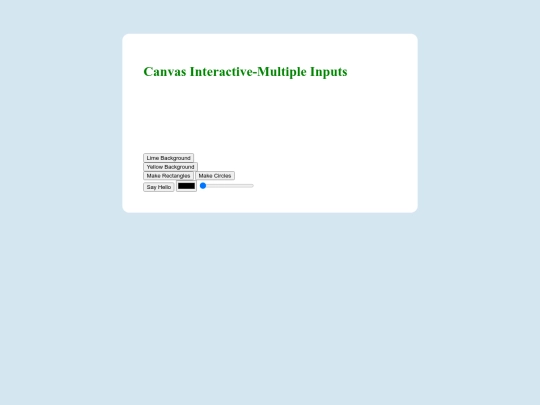 canvasInteractive screenshot