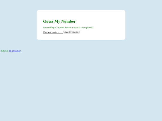 guessmynumber screenshot