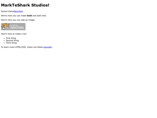 index screenshot