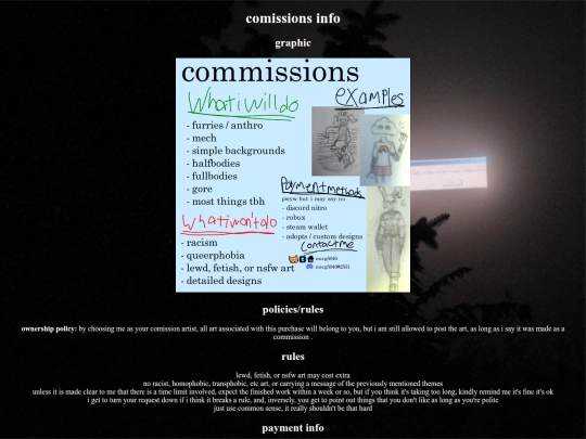 comms screenshot