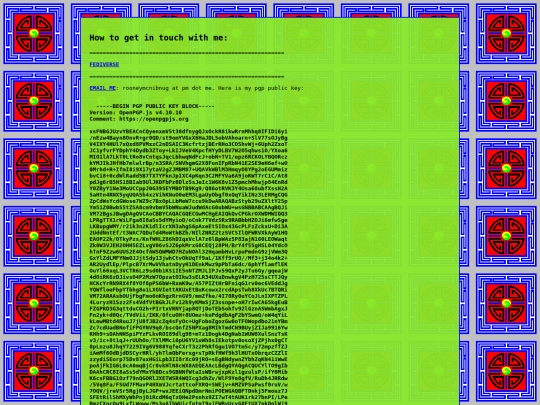 contact screenshot