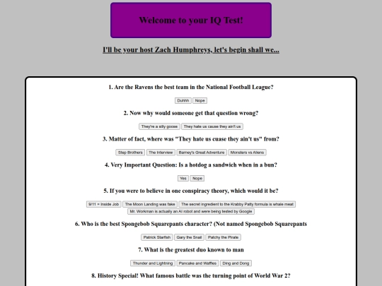 Quiz Week 5/quiz screenshot