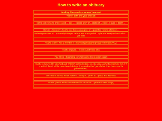 obituarygr9notes screenshot