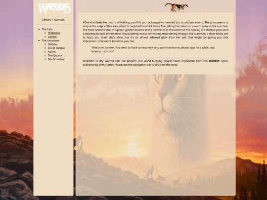 library/warriors screenshot