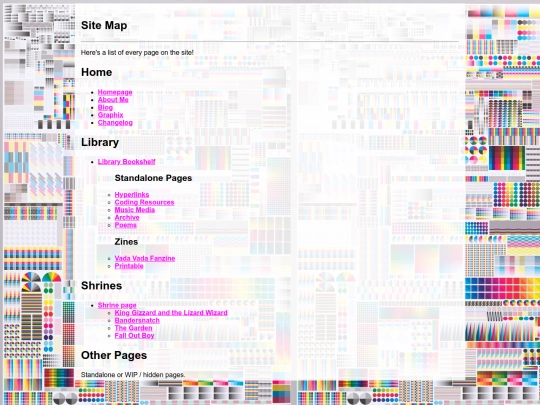 sitemap screenshot