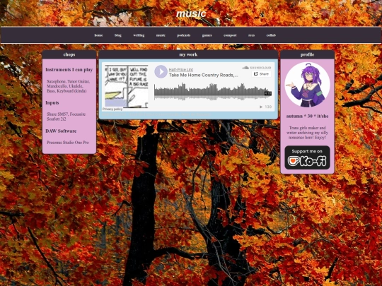 music screenshot