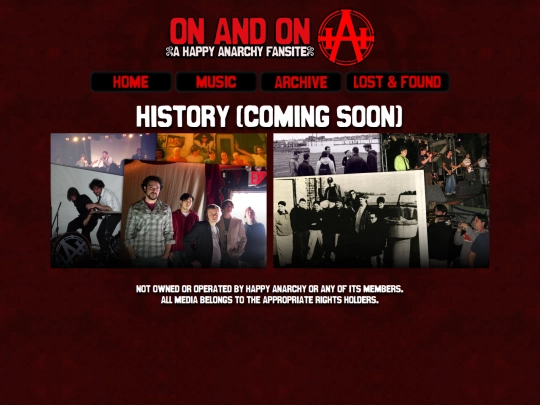 history screenshot