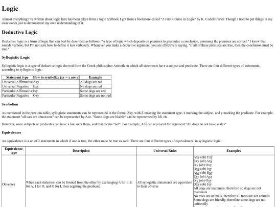 logic screenshot