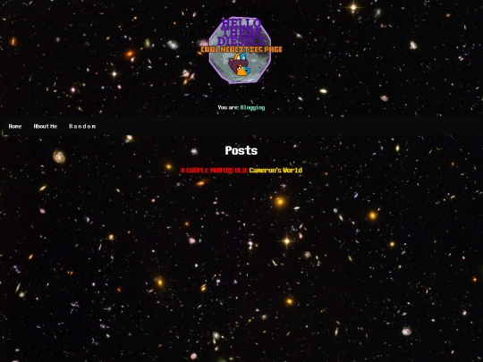 blog screenshot