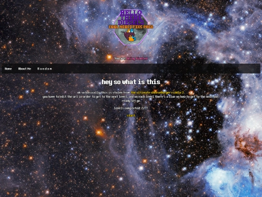 mystery screenshot