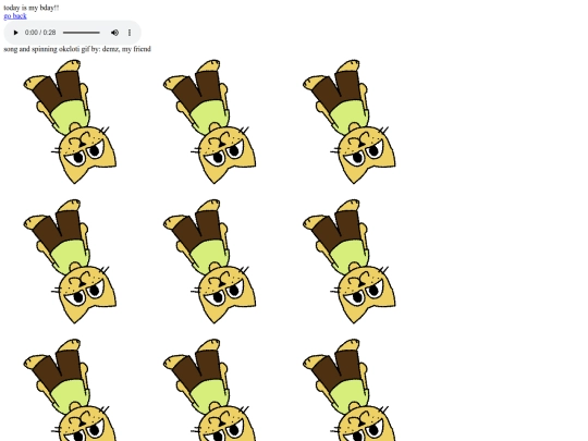 bday screenshot