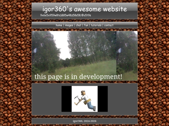 development screenshot