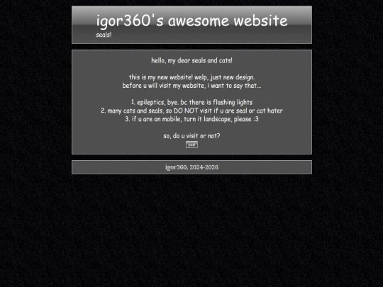 secretsealpage screenshot