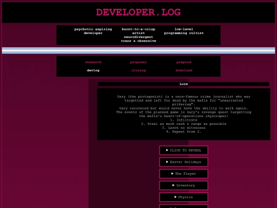 devlog screenshot