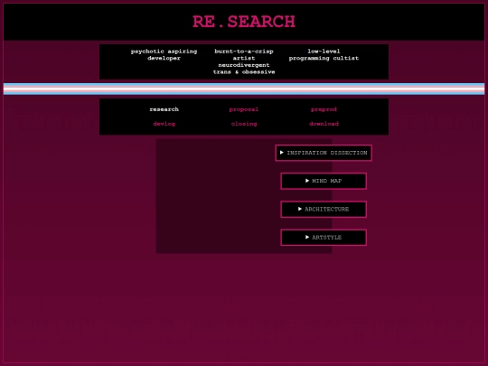 research screenshot