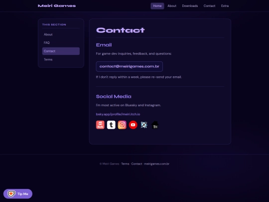 contact screenshot