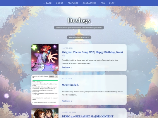 docefim/devlogs screenshot