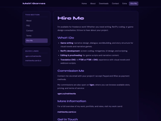 hireme screenshot