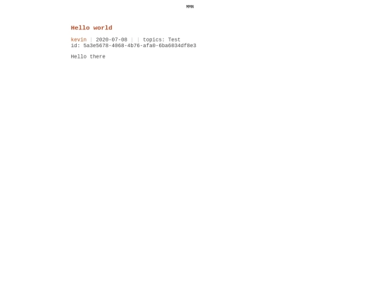 hello-world screenshot