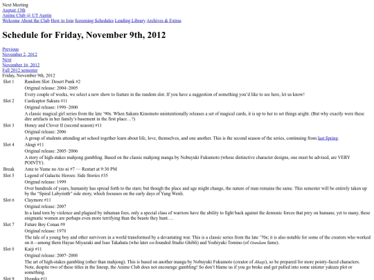 schedule/20121109 screenshot