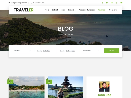 Modulo1/uformativa3/blog screenshot