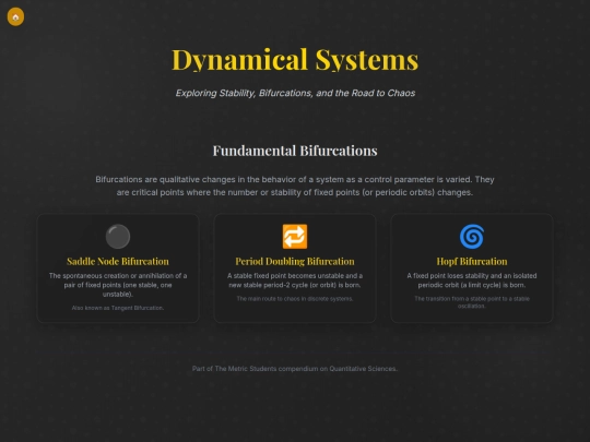 Dynamical Systems screenshot
