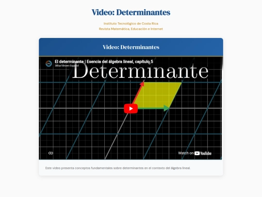 make4ht/Determinante screenshot