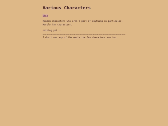 project/charactersmisc screenshot