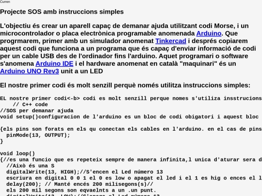 projectes/arduinoSOS1 screenshot
