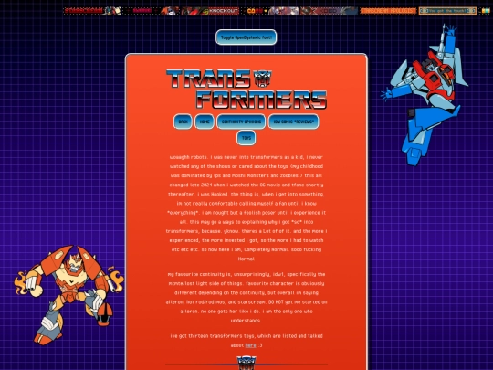 shrines/transformers screenshot