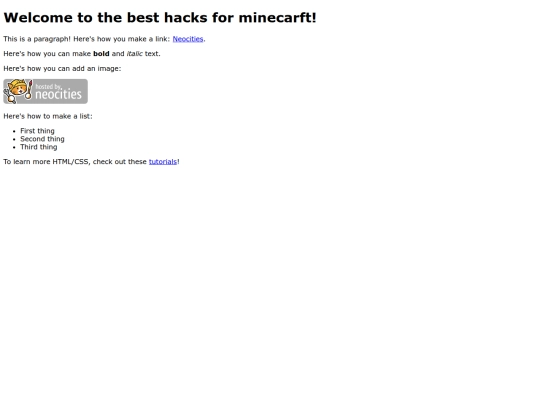 index screenshot
