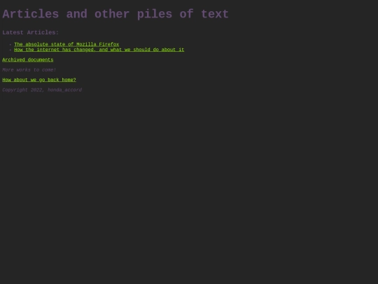 articles screenshot