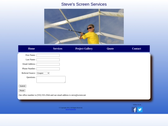 contact1 screenshot
