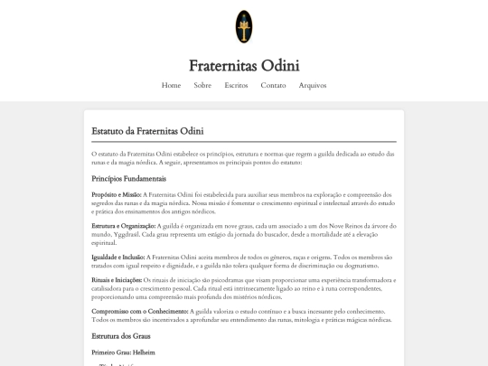 estatuto screenshot