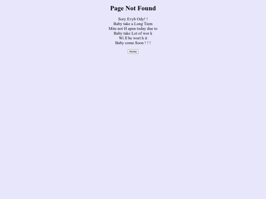 not_found screenshot